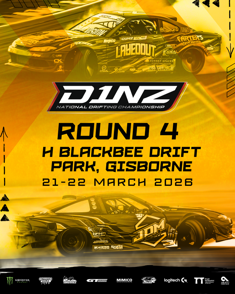 D1NZ R4 Gisborne - General Admission