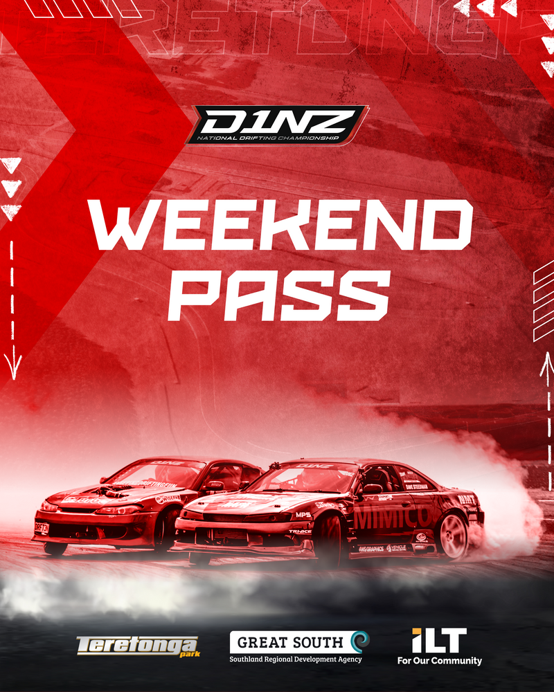 D1NZ R1 + R2 Teretonga - Weekend Pass