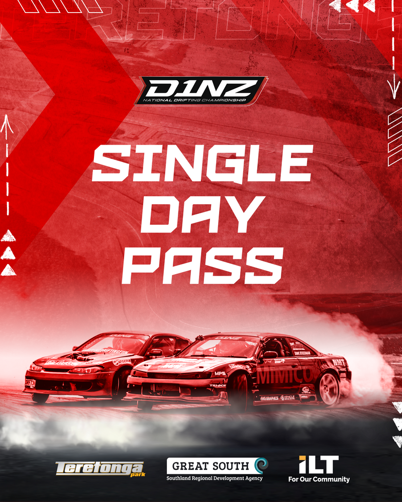 D1NZ R1 + R2 Teretonga - Single Day Ticket