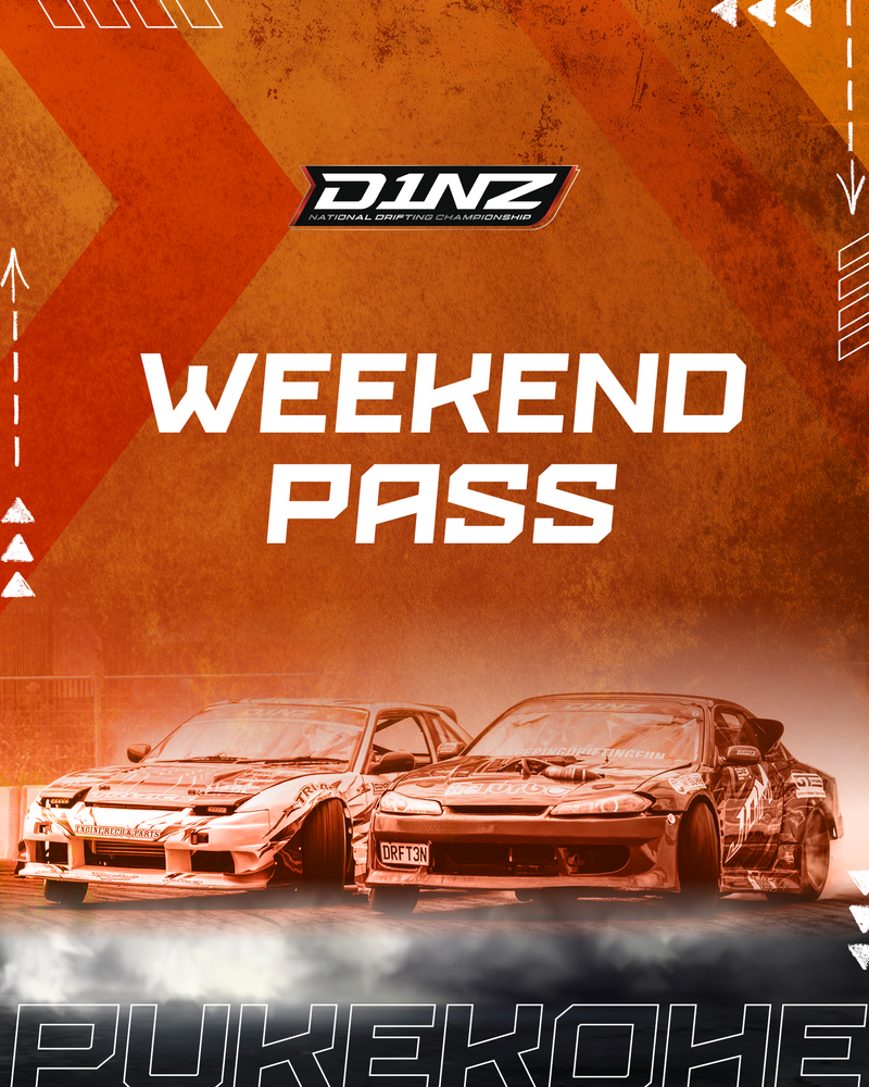D1NZ R3 Pukekohe - Weekend Pass