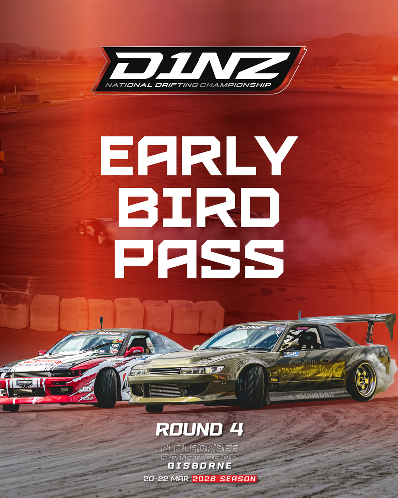 D1NZ R4 Gisborne - Weekend Pass