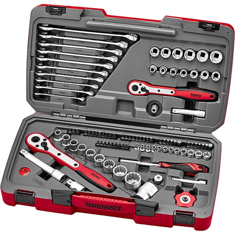 Teng MECCA PRO 98pc 1/4", 3/8" & 1/2" Socket & Tool Set